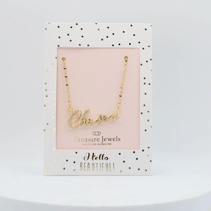 Chosen Gold Necklace I-29