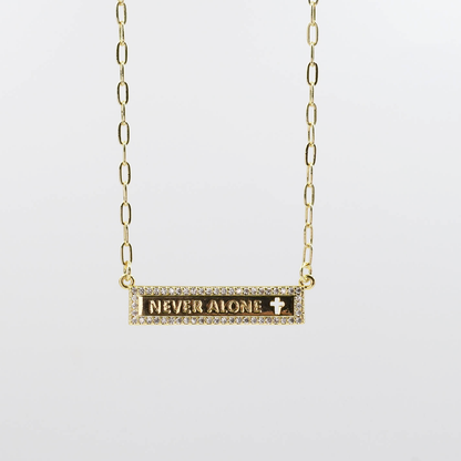 Never Alone Gold Necklace I-29