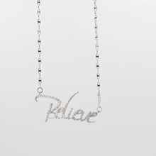 Load image into Gallery viewer, Believe Silver Necklace I-38
