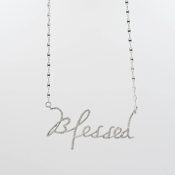 Blessed Silver Necklace I-41