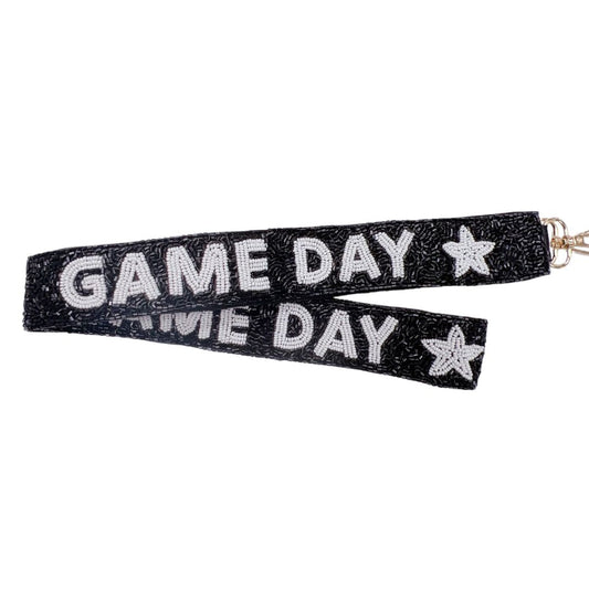 Game Day Black/White Strap