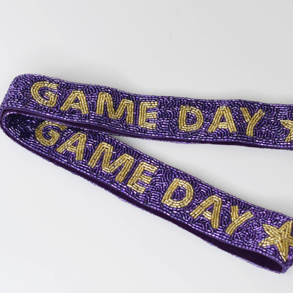 Game Day Purple/Gold Strap